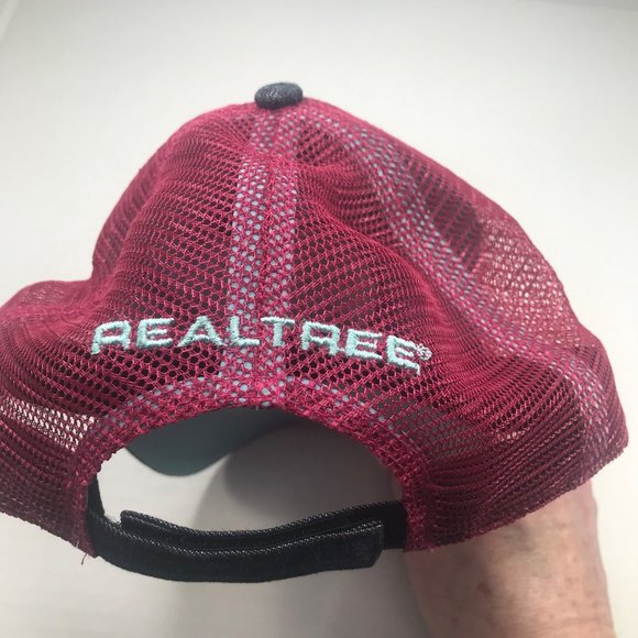 Realtree Women's Hook and Loop Adjustable Blue Denim And Mesh Cap Preowned - Picture 3 of 10